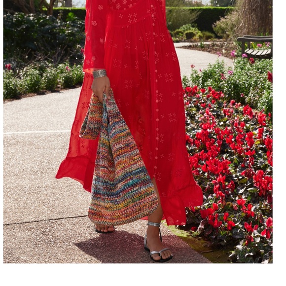 Johnny Was NAHAL Crochet Bag! Gently Used! - Picture 2 of 7